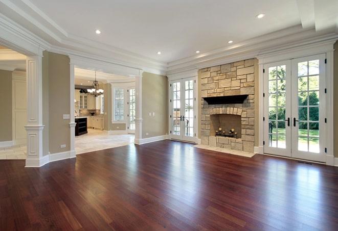 close-up of natural wood grain on wood floor